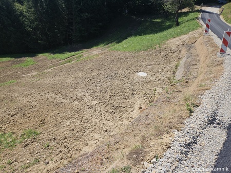 Sanacija plazu na lokalni cesti v Lokah (4)